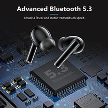 Load image into Gallery viewer, AWEI S1 Pro Active Noise Cancelling Wireless Earbuds, Bluetooth 5.3 Headphones with 4 Mics Call, Hi-Fi Stereo Sound Deep Bass, Ultra Long 24H Playtime, IPX7 Waterproof Earphones, Black_1288
