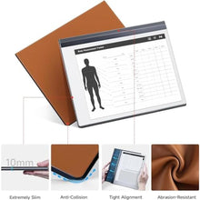 Load image into Gallery viewer, Ayotu Case for Remarkable 2 Paper Tablet 10.3" 2020 Released, Book Folio Design with Bulit-in Magnet, Premuin PU Leather Cover, Brown (3 Pen Tips + Exclusive Templates Included), APULeatherBrownWithPremiumMembership_8281
