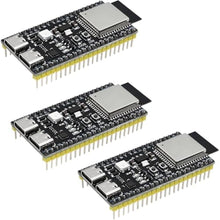 Load image into Gallery viewer, AYWHP 3 PCS ESP ESP-32-S3 Development Board ESP-32-S3 Module with ESP-1-N16R8 Low Power MCU with Dual-Mode Wi-Fi and Bluetooth Type-C Connector Compatible with Arduino_1
