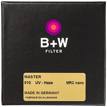 Load image into Gallery viewer, B+W 67mm MASTER UV Haze MRC Nano 010M Glass Filter, Black_7890
