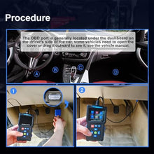 Load image into Gallery viewer, BAOLEXIN OBD2 Scanner Diagnostic Tool,2.4-inch TFT Color Screen, Car Code Reader OBDII/EOBD Scan Tool, Check Engine Light/Read Clear Fault Codes/Smog Check/DTC Lookup Live Data Stream_1777
