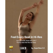 Load image into Gallery viewer, Baseus Bowie MC2 Open Ear Clip On Earbuds, CloudComfort 2.0 Wrap-Around Design, LDAC Hi-Res Audio, Bluetooth 6.0, 55H Playtime, 4-Mic AI Clear Call, IP67 Waterproof for Running Gym Workouts, Black_270
