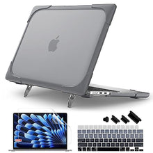 Load image into Gallery viewer, Batianda Heavy Duty Case for MacBook Air 15 Inch 2023-2026, Grey_1
