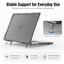 Load image into Gallery viewer, Batianda Heavy Duty Case for MacBook Air 15 Inch 2023-2026, Grey_7704
