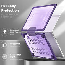 Load image into Gallery viewer, Batianda LuxeCore Case for MacBook Air 15 Inch 2023-2026, Purple, XPurple_7585

