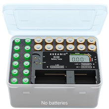 Load image into Gallery viewer, Battery Tester for AA AAA C D 9V &amp; Case Household Batteries Battery Checker, black_1
