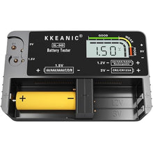 Load image into Gallery viewer, Battery Tester for AA AAA C D 9V &amp; Case Household Batteries Battery Checker, black_726
