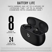 Load image into Gallery viewer, Beats Studio Buds - True Wireless Noise Cancelling Earbuds - Compatible with Apple &amp; Android, Built-in Microphone, IPX4 Rating, Sweat Resistant Earphones, Class 1 Bluetooth Headphones - Black_2479
