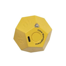Load image into Gallery viewer, BEBESIRI Mini 12 Sided Cube Timer, 11 Preset Times Pomodoro Timer for Enhanced Productivity. Ideal for ADHD Management, Workout, Study &amp; Kitchen Cooking. Easy to Use (Yellow)_1
