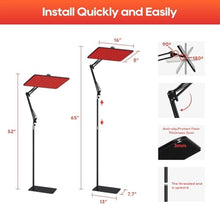 Load image into Gallery viewer, BEICHEN Red Light Therapy for Body and Face, 660nm 850nm 940nm Infrared Redlight-Therapy Lamp Device with Large Panel and Stable Stand at Home, Idea Gift for Women Wife Mom Sister Girlfriend (L), Black_3821
