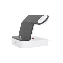 Load image into Gallery viewer, Belkin 2-In-1 Iphone &amp; Apple Watch Charging Dock - Powerhouse Charging Station + Apple Watch Charging Stand - Designed For Iphone 6/7/8/X/Xs/Xr/Xs Max, Apple Watch Series 4, 3, 2, &amp; 1, White_1
