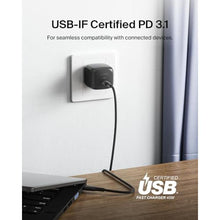Load image into Gallery viewer, Belkin 45W Compact USB C Charger Block, Fast Charging for Travel, Black_1742
