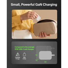 Load image into Gallery viewer, Belkin 50W Dual GaN USB C Charger Block, Fast Charging for Travel, White_570
