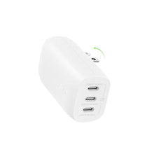 Load image into Gallery viewer, Belkin 67W 3 Port USB C Charger Block, PPS Fast Charging for MacBook, White_1

