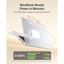 Load image into Gallery viewer, Belkin 67W GaN USB C Retractable Charger Block Fast Charging for Travel, White_211
