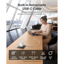 Load image into Gallery viewer, Belkin 67W GaN USB C Retractable Charger Block Fast Charging for Travel, White_212

