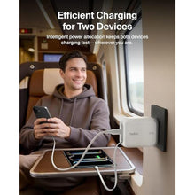 Load image into Gallery viewer, Belkin 67W GaN USB C Retractable Charger Block Fast Charging for Travel, White_213
