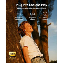 Load image into Gallery viewer, Belkin ANC Wired USB-C Earbuds, Hi-Res Audio, No Charging Needed, Black_12
