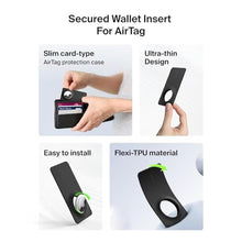 Load image into Gallery viewer, Belkin Apple AirTag Wallet Insert, 2 Pack, Ultra-Slim, Black_633
