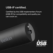 Load image into Gallery viewer, Belkin BoostCharge 30W Compact USB-C Car Charger, Black_23
