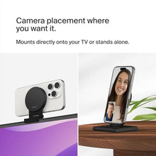 Load image into Gallery viewer, Belkin MagSafe iPhone Mount for Apple TV 4K, Continuity Camera, Gray_1253
