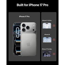Load image into Gallery viewer, Belkin ScreenForce TemperedGlass Screen Protector for iPhone 17 Pro, Scratch-Resistant Impact Protection w/Included Easy Align Tray for Bubble Free Application, Recycled Glass, Clear_1984
