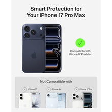 Load image into Gallery viewer, Belkin SheerForce Clear Phone Case for iPhone 17 Pro Max, Ultra-Slim, Black_2104
