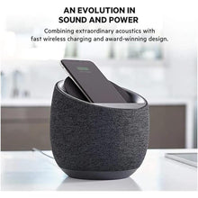Load image into Gallery viewer, Belkin SOUNDFORM Elite Hi-Fi Smart Speaker + Wireless Charger (Alexa Voice-Controlled Bluetooth Speaker) Sound Technology By Devialet, Fast Wireless Charging for iPhone, Samsung Galaxy &amp; More - White_939
