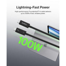 Load image into Gallery viewer, Belkin Thunderbolt 4 Cable, 1M, Passive, Black_988
