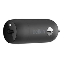 Load image into Gallery viewer, Belkin USB-C Fast Car Charger 20W-Black (iPhone Fast Charger Compatible with iPhone 12 Pro Max/12/12 Pro/ 12 Mini, Samsung Galaxy S20, S20+, S20 Ultra, Note20, Google Pixel and More) (CCA003bt)_1
