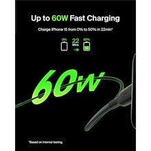 Load image into Gallery viewer, Belkin USB C to USB C Cable 2 Pack, 3.3ft Fast iPhone Charger Cord, Black_1286
