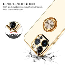Load image into Gallery viewer, BENTOBEN for iPhone 14 Pro Max Case, Slim Lightweight 360 Ring Holder Kickstand Support Car Mount Shockproof Women Men Non-Slip Protective Case for iPhone 14 Pro Max 6.7", White, CWhite_8166

