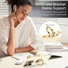 Load image into Gallery viewer, BENTOBEN for iPhone 14 Pro Max Case, Slim Lightweight 360 Ring Holder Kickstand Support Car Mount Shockproof Women Men Non-Slip Protective Case for iPhone 14 Pro Max 6.7", White, CWhite_8167
