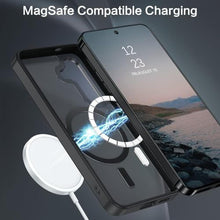 Load image into Gallery viewer, BENTOBEN Magnetic for Samsung Galaxy S24 Plus Case [Compatible with Magsafe] Translucent Matte Slim Thin Shockproof Anti-Yellow Women Men Protective Phone Cases Cover for Samsung S24 Plus 6.7", Black_2173
