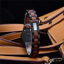 Load image into Gallery viewer, BEWELL W123A Handmade Natural Maple Wristwatch Analogue Display Lightweight Small Thin Case Wooden Watch for Women_1491
