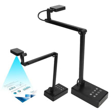 Load image into Gallery viewer, Bewinner 4K 16MP Ultra Document Camera &amp; Webcam, USB Overhead Projector CMOS Image Sensor Adjustable Angle for Live Demo, Remote Teaching for OS X for for OBS for Android, black_1
