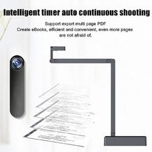 Load image into Gallery viewer, Bewinner 4K 16MP Ultra Document Camera &amp; Webcam, USB Overhead Projector CMOS Image Sensor Adjustable Angle for Live Demo, Remote Teaching for OS X for for OBS for Android, black_558

