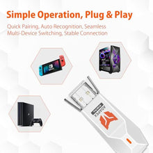 Load image into Gallery viewer, BIGBIG WON Controller Adapters, R100 Pro Wireless Adapter for Xbox One X|S Controller/Xbox Series X|S Controller/Elite Series 2/PS5/PS4/Switch Controllers Playing on PS4/Switch/PC Windows11&amp;10(1pc)_8590
