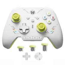 Load image into Gallery viewer, BIGBIG WON PC Controllers for Gaming, Rainbow 2 SE Wireless Controller Motion Aim, Hall Effect Trigger, 12-bit ADC, 3 Sets Joysticks, 4-way&amp;8-way D-pad Controller for Switch/PC/Android/iOS, RainbowSEGreen_1
