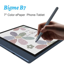Load image into Gallery viewer, Bigme 7 Inch Color eBook Reader with Stylus for Note-Taking, 4G Connectivity, 8+128GB, DarkBlue_785
