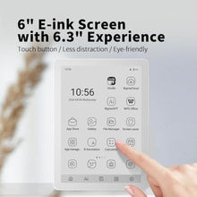 Load image into Gallery viewer, Bigme B6 Black and White Display E-Reader 4GB RAM + 64GB Storage, 36-Level Adjustable Cold and Warm Light, Android 14 OS Epaper Tablet_94
