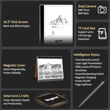 Load image into Gallery viewer, Bigme inkNoteS E-Readers 10.3 E Ink Tablet 4G 64GB E-Ink Screen Paper Tablet for Reading, Writing &amp; Sketching, eBook Reader Includes Stylus and Cover_937

