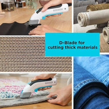 Load image into Gallery viewer, BLACK+DECKER 4V MAX Cordless Electric Fabric Craft Scissors, USB Rechargeable (BCSC115FF)_3382
