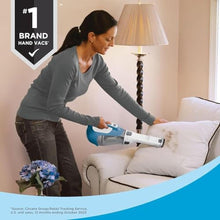 Load image into Gallery viewer, Black+Decker, Dustbuster AdvancedClean Handheld Vacuum Cordless, Compact Home and Car Vacuum with Crevice Tool, Rotating Nozzle and Charging Station, Blue_3165
