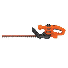 Load image into Gallery viewer, BLACK+DECKER Electric Hedge Trimmer, 17-Inch Corded 3.2 Amp, Dual Action, Reduced Vibration, Cleaner Cut, Lightweight, 3800 Cuts per Min (BEHT150), OrangeBlack_1
