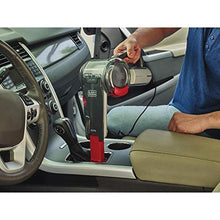 Load image into Gallery viewer, BLACK+DECKER Pivot Vac 12V DC Car Handheld Vacuum, Black (BDH1200PVAV)_1074
