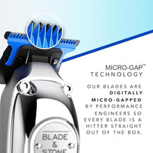 Load image into Gallery viewer, Blade &amp; Stone Professional Hair Trimmer for Men PT301 | Diamond-S Blade | Micro-Gap Tech | 7200 RPM Durable Motor, All-Metal, Cordless Hair Trimmer - The Aviator, AviatorTrimmer_1326
