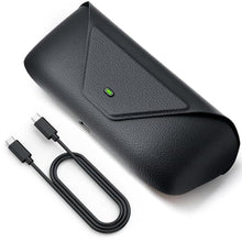 Load image into Gallery viewer, BLIKEJIN Smart AI Glasses Charging Case Compatible with Ray-Ban Meta Wayfarer/Skyler/Headliner, Oakley Meta HSTN Replacement Charging Station LED Indicator, Black_1
