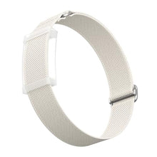 Load image into Gallery viewer, BlikWyt Elastic Bicep Band for Amazfit Helio, Flexible Arm &amp; Ankle Strap with Integrated Protective Holder, Soft Breathable Adjustable Solo Loop for All-Day Wear (Starlight)_1
