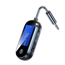 Load image into Gallery viewer, Bluetooth 5.3 Transmitter Receiver 2 in 1 with LCD Screen, Black_1
